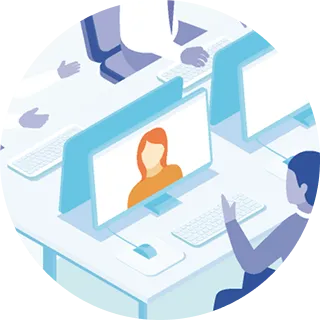 CASE02 移動が難しいので在宅勤務を活用