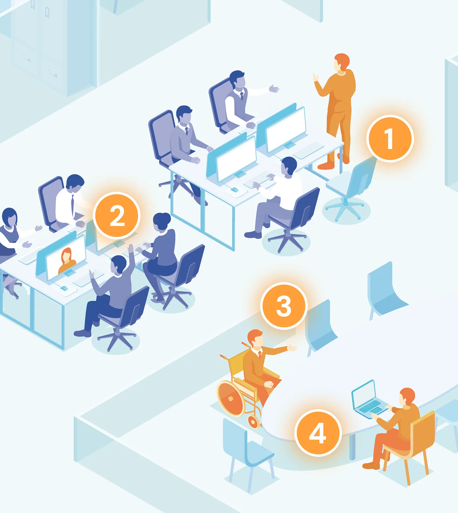 広島情報シンフォニーは、障害者と健常者が隔てなく働くIT企業です。