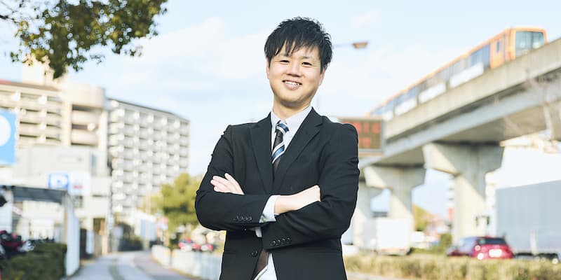 益田辰徳さんの業務風景