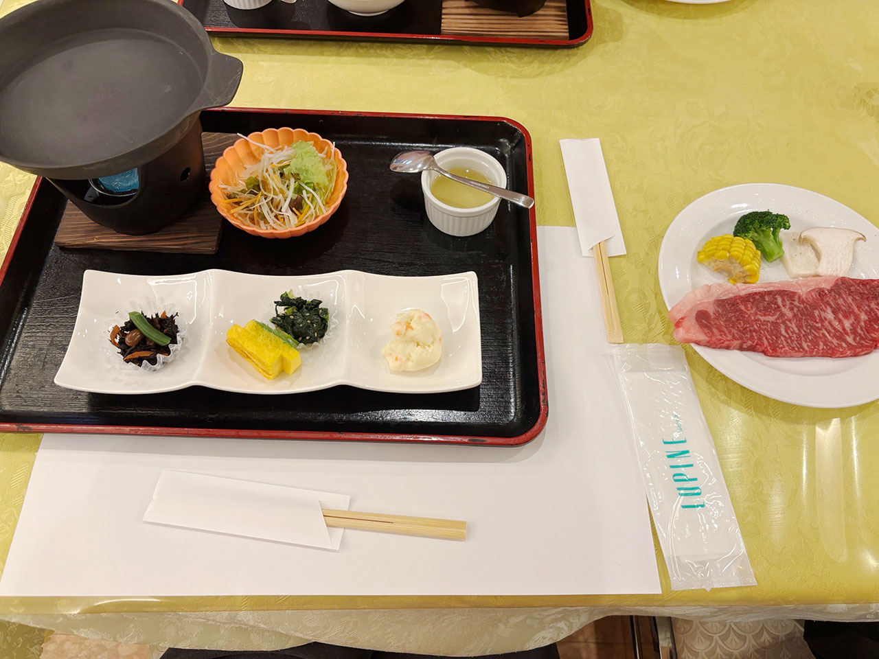 食事の様子