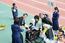 表彰式の様子